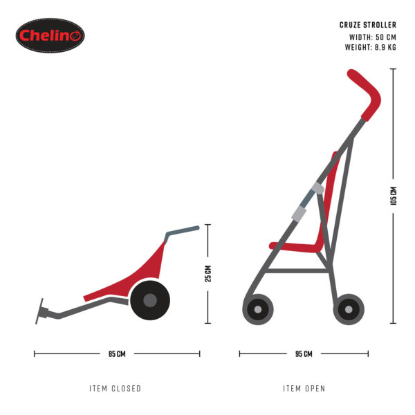 chelino cruze stroller