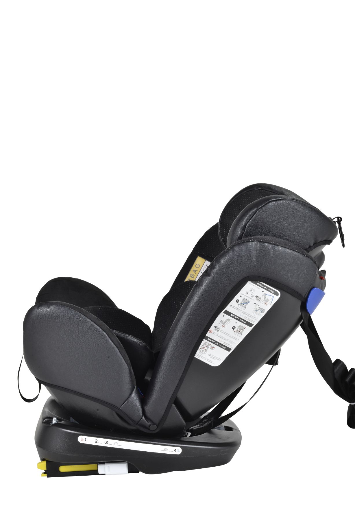 removing car seat from isofix