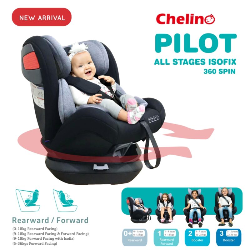 Chelino Pilot Car Seat Product View The Baby Shoppe